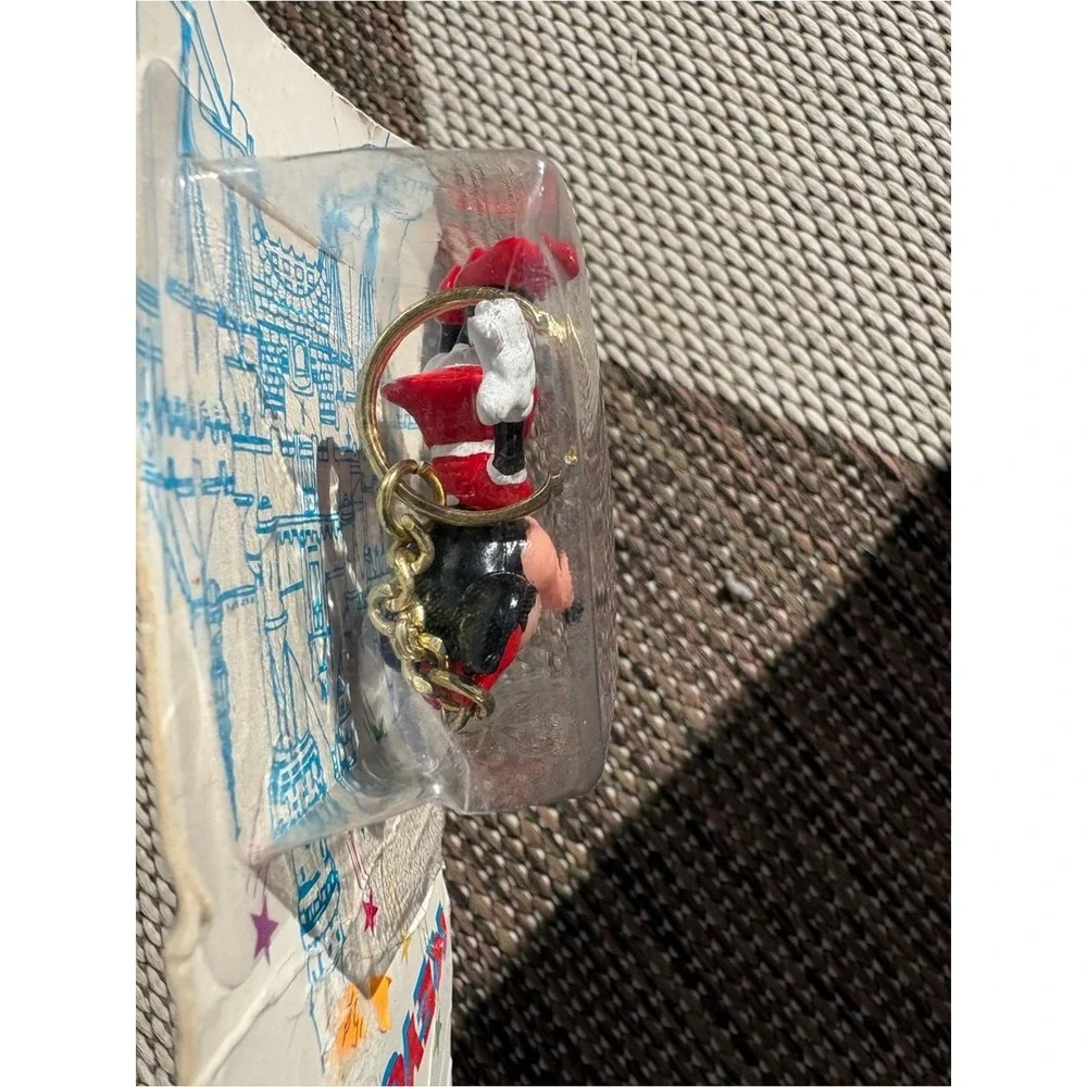 Vintage Disney Minnie Mouse Red Keychain